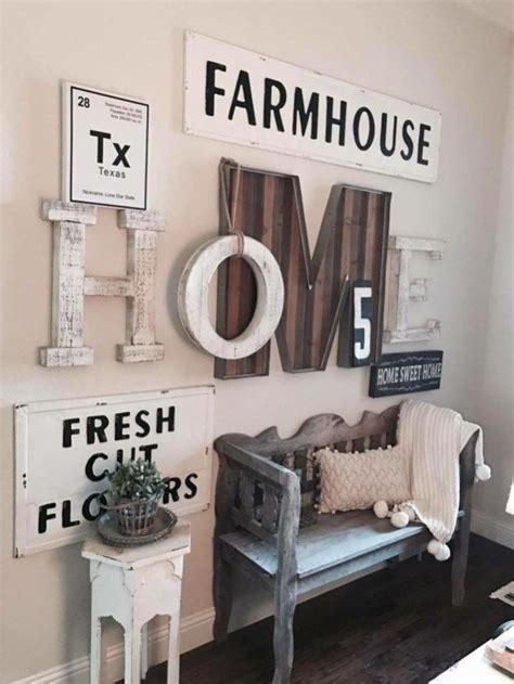 Lovely Vintage Farmhouse Wall Decor Ideas For A Rustic Country Home To