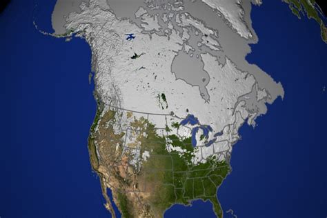 Svs Daily Snow Over North America 2002 2003 With