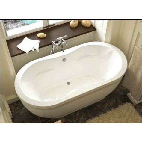 atlantis embrace oval freestanding whirlpool bathtub 3471a mobility paradise