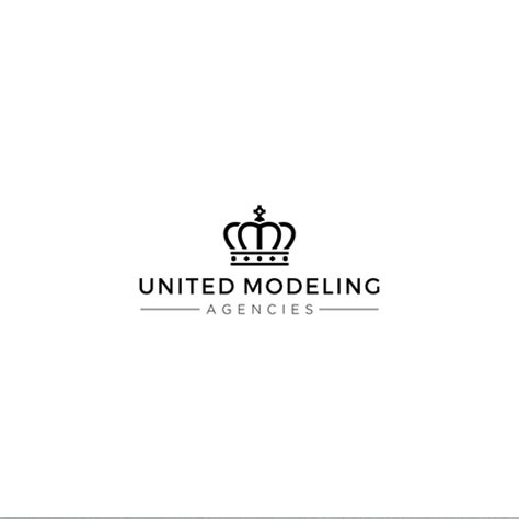 United Modeling Agencies Redesign A Luxurious Logo For United