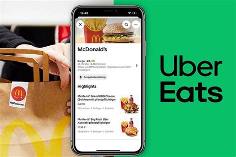 Mcdonalds Und Uber Eats Verkünden Deutschlandweite Partnerschaft