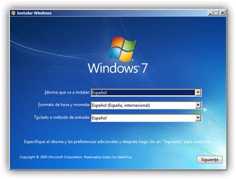 Instalar Windows 7 Manual De Instalación Del Sistema Operativo