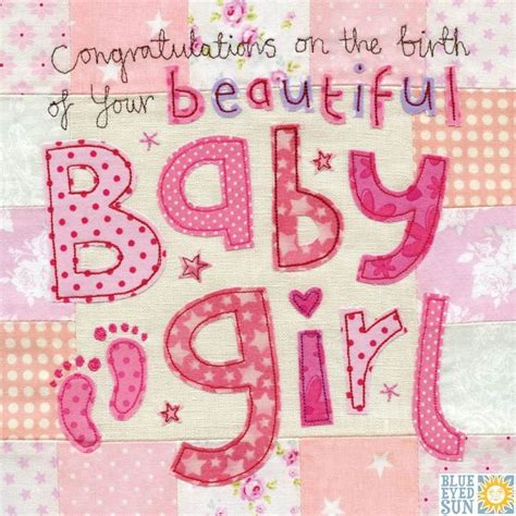 Congratulations On The Birth Of Your Beautiful Baby Girl