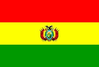 The red and green colors were part of the original flag of 1825. Bolivia