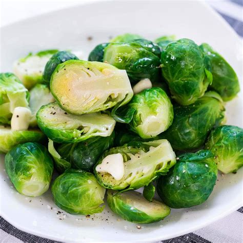 Steamed Brussels Sprouts Recipe Cart