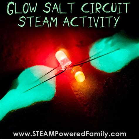 Easy Electrical Circuit Steam Activity Glow Salt Circuits Steam