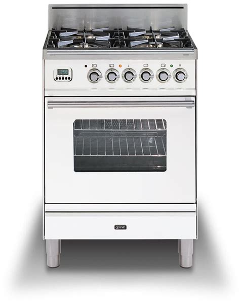 Ilve Upw60dvggbx Professional Plus Series 24 Inch Gas Convection
