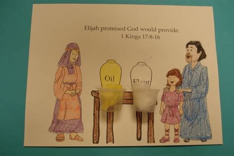 Elish Widow’s Oil Craft Sundayschoolist