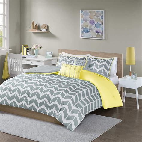 Best Gray And White Chevron Bedding Sets The Best Home