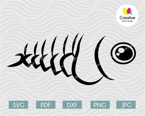 Fishing Lure SVG 28 Cut File Creative Vector Studio