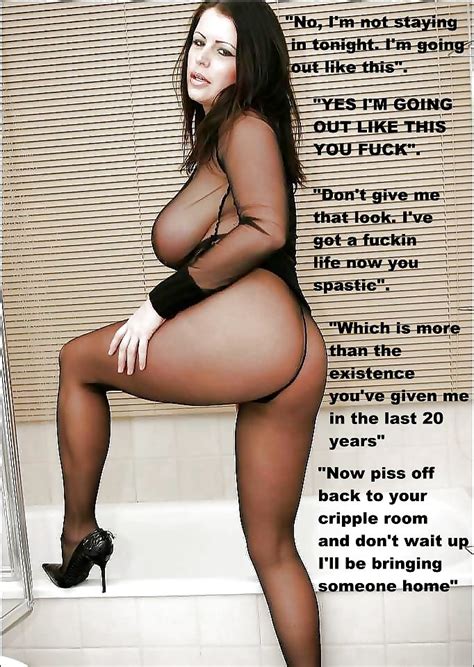 See And Save As Disabled Cuckold Bdsm Femdom Slut Captions Porn Pict