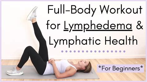 Gentle And Easy Full Body Lymphatic Flow Exercise Routine Follow