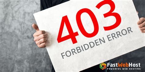 Different Ways To Fix 403 Forbidden Error