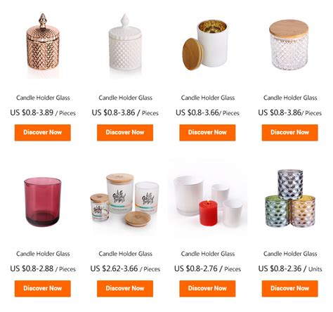 Decorative Cylinder Double Wall Votive Candle Holder High Borosilicate Glass Jars For Candle