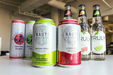 Alcoholic Sparkling Water Exists And We Tried It