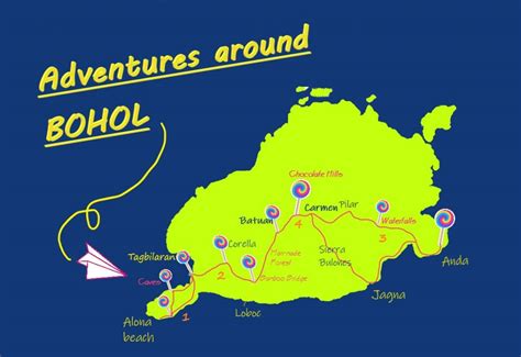 Bike Travel Itinerary Around Bohol Island Cheeky Explorer
