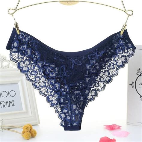 Cheap Termezy Sexy Panties Women Lace Low Waist Briefs Female Breathable Embroidery Underwear