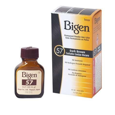 Fast & free shipping on many items! Bigen Permanent Powder Dark Brown Hair Color - Hoyu ...