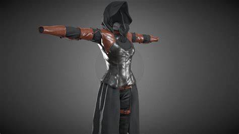 Female Assassin Outfit 1 Buy Royalty Free 3d Model By Cg Studiox Cg