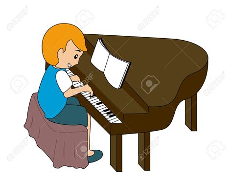 Boy Playing Piano Clipart 20 Free Cliparts Download Images On