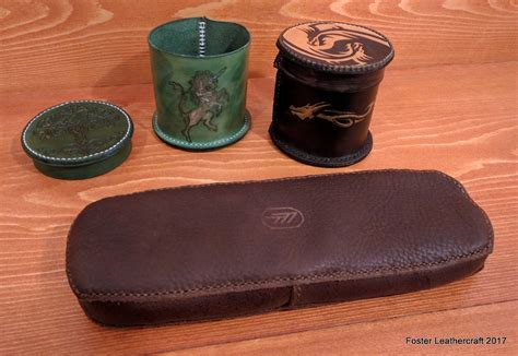 Foster Leathercraft Shoulderpad And Dice Cups