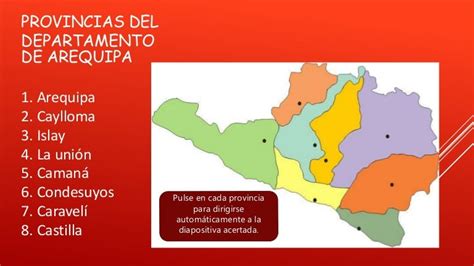 Provincias Del Departamento De Arequipa