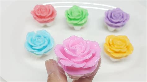 How To Make Colorful Jelly Rose Desserts I How To Jelly Youtube