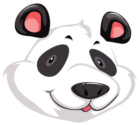 Panda Head Free Vector Art 231 Free Downloads