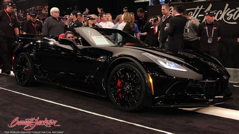 First Chevrolet Corvette Z06 Convertible Auctioned For 800k News Top