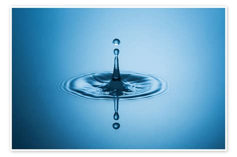 Water Drop Print By Rclassen Posterlounge