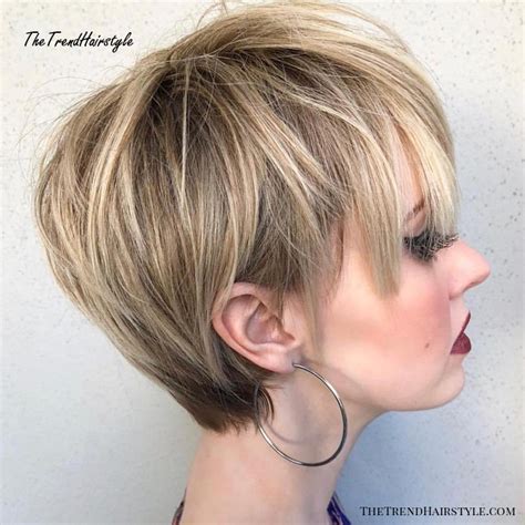 Select pixie haircuts according to your face shape. Layered Long Pixie Cut - 60 Gorgeous Long Pixie Hairstyles ...