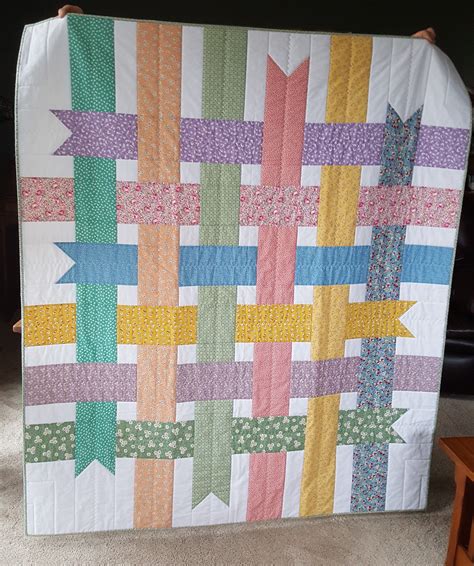 Woven Ribbons Quilt Pattern