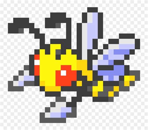 Easy Legendary Pokemon Pixel Art Grid