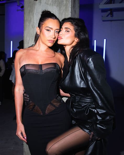 Kylie Jenner And Anastasia Karanikolaou At Mugler H M Celebration In Los Angeles