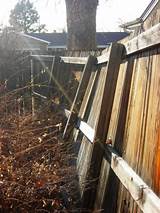 Leaning Fence Repair Images