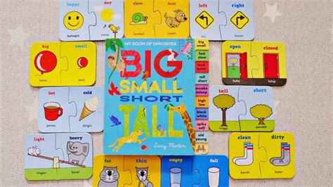 My Book Of Opposites Big Small Short Tall Youtube