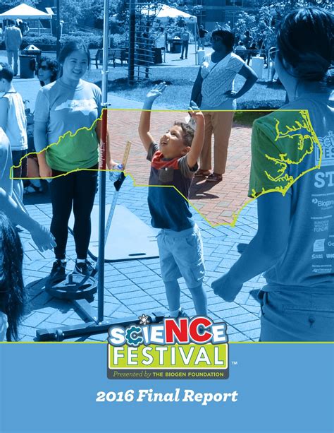 North Carolina Science Festival 2016 Final Report By Nc Science
