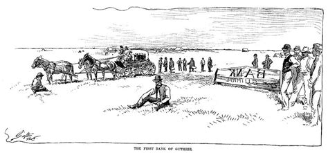 Oklahoma Land Rush 1889 Drawing By Granger Pixels