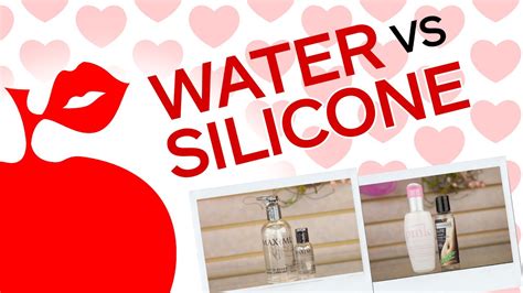 Difference Between Water And Silicone Lubricant Lovecraft Sexshop