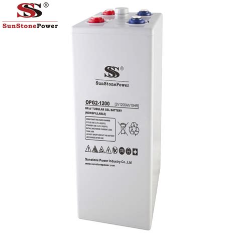 2v 1200ah Deep Cycle Gel Opzv Battery For Solar Energy Systems China