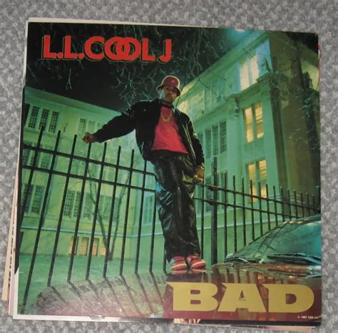 Rare Ll Cool J Bad Album Slick 1987 2000 Picclick