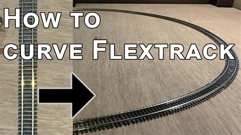 How To Curve Flextrack In 2020 Model Train Layouts Model Railway