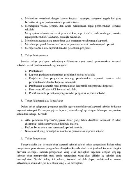 Contoh Proposal Koperasi Sekolah Coretan