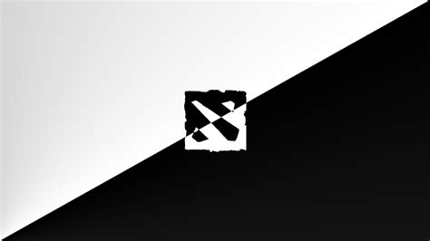 Dota 2 logo wallpaper 4k. Download Dota 2 Wallpaper Black And White | wallpaper kerang