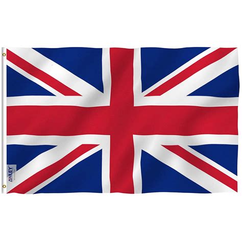 Anley 3x5 Foot United Kingdom Uk Flag British National Flags