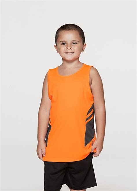 Sports Wear Kids Sportswear Singlets Online Workwear