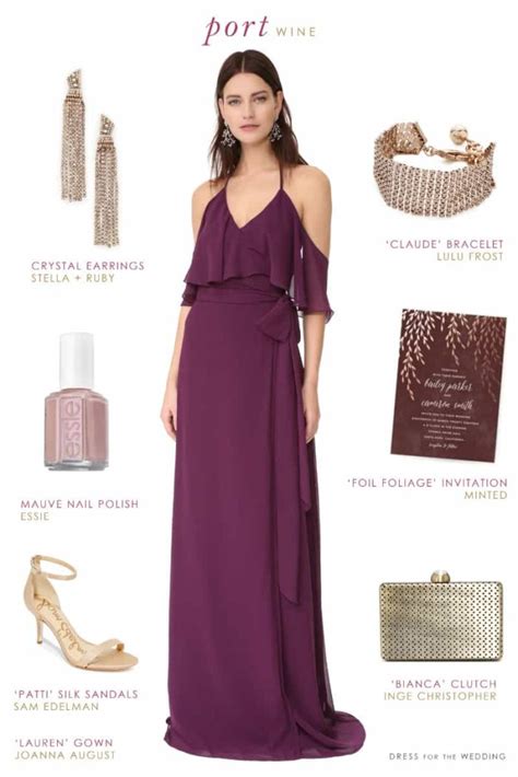 Ahead, shop the best summer nail colors you'll be seeing on instagram and beyond. Long Wine Colored Bridesmaid Dress | Dress for the Wedding