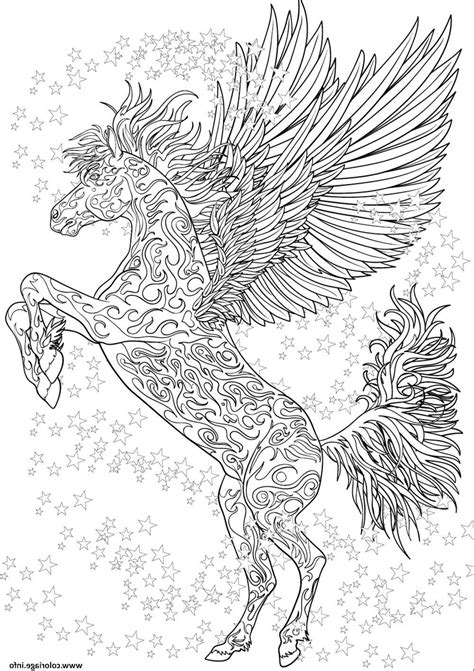 La licorne, parfois nommée unicorne, est une créature légendaire à corne unique. Coloriage Gratuit à Imprimer Licorne Nouveau Photos Coloriage Cheval Adulte Licorne Ailes ...