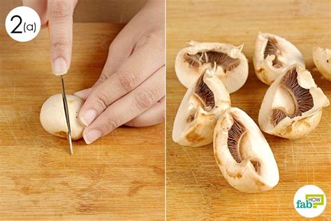 How To Easily Clean And Cut Mushrooms Fab How