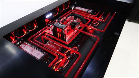 Custom Pc Build 47 Project Rog Lian Li Dk 05x Desk Build Asus
